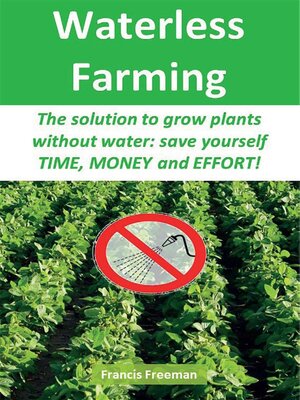 cover image of Waterless Farming